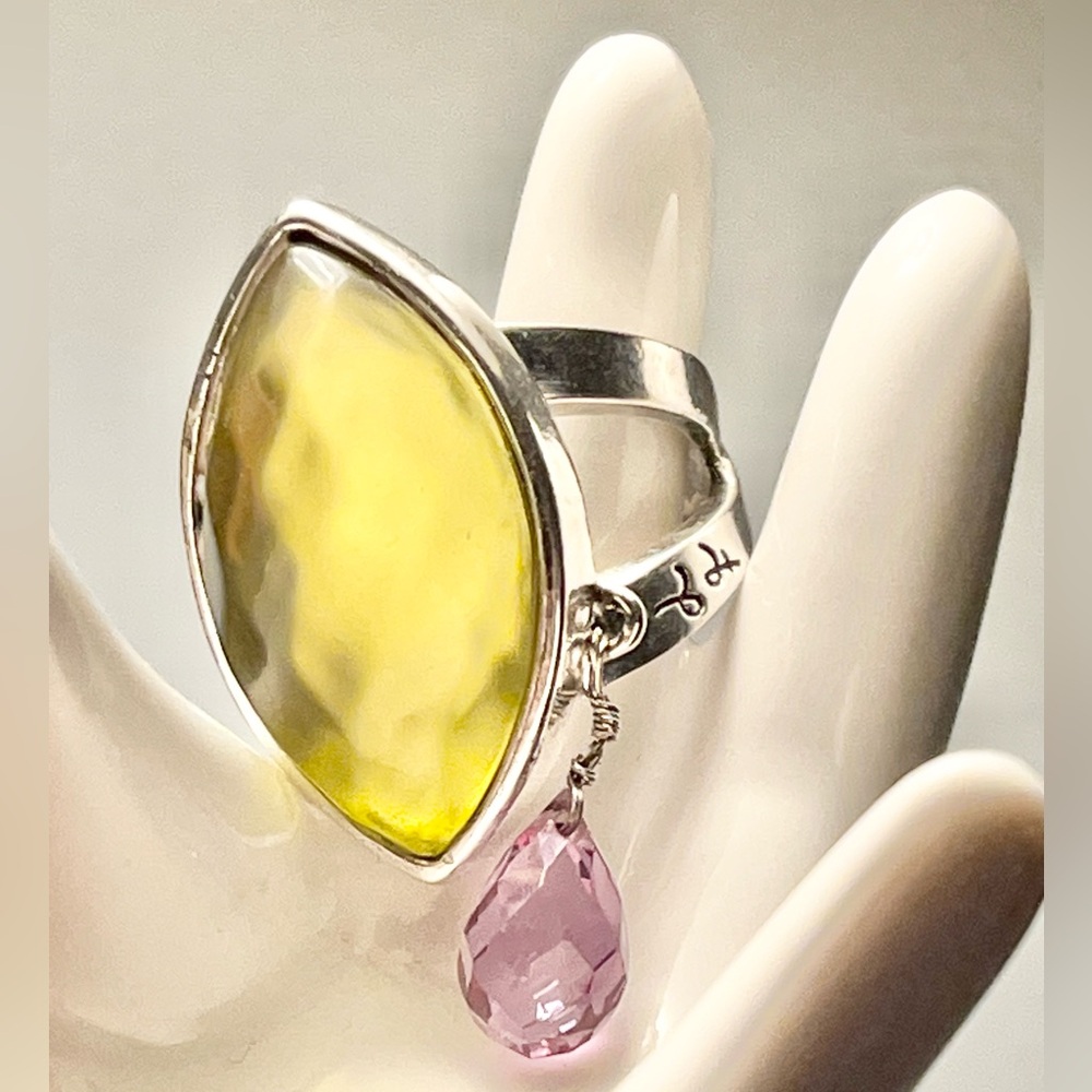 Statement ring from the Loulou de la Falaise collection
